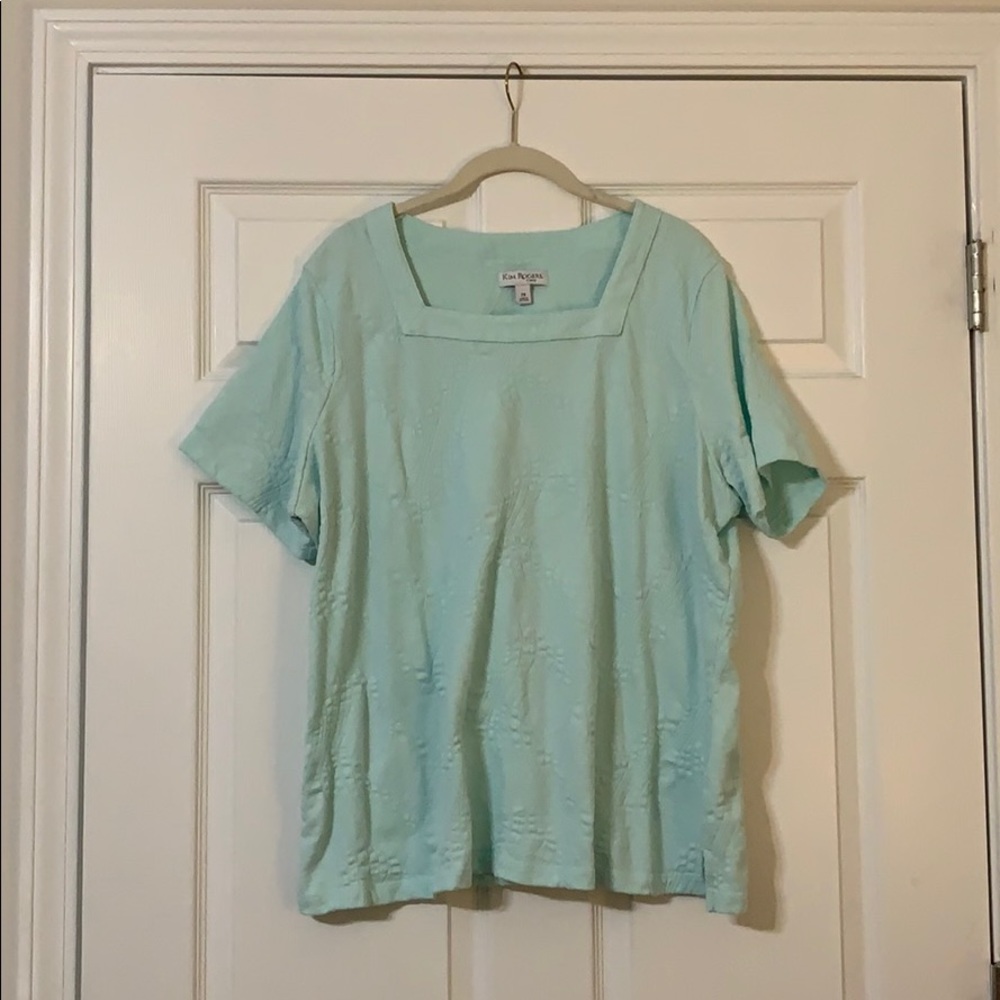 Worn once Kim Rogers 2X blouse